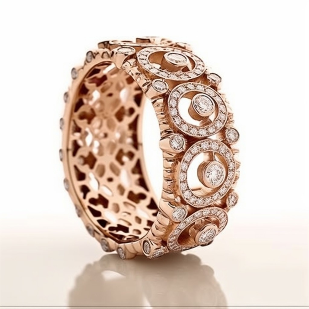 White gold jewelry